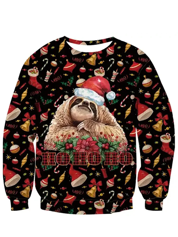 Men's Casual Art Graphic Long Sleeve Sweatshirt