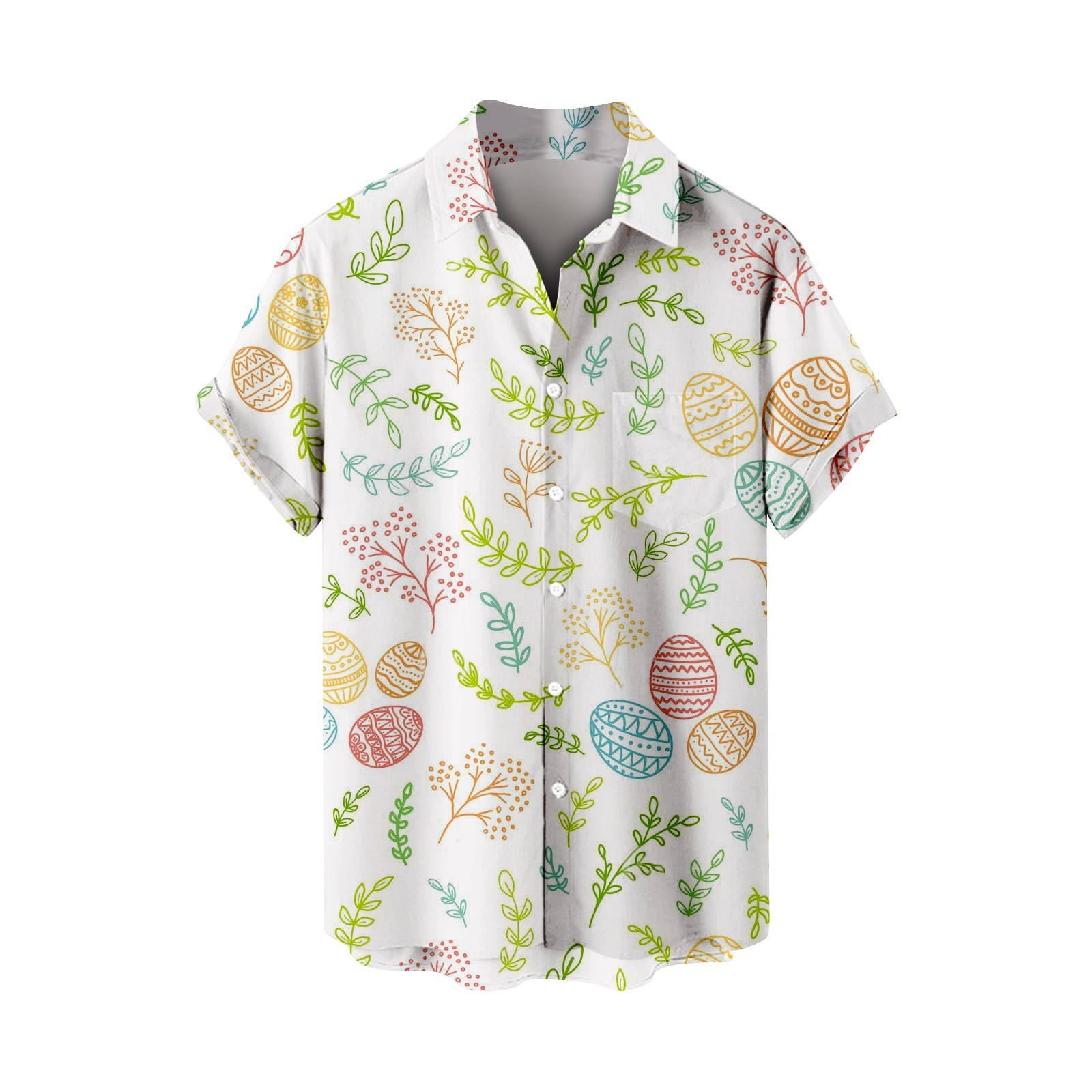 Men's Easter Fun Graphic Short Sleeve Shirt