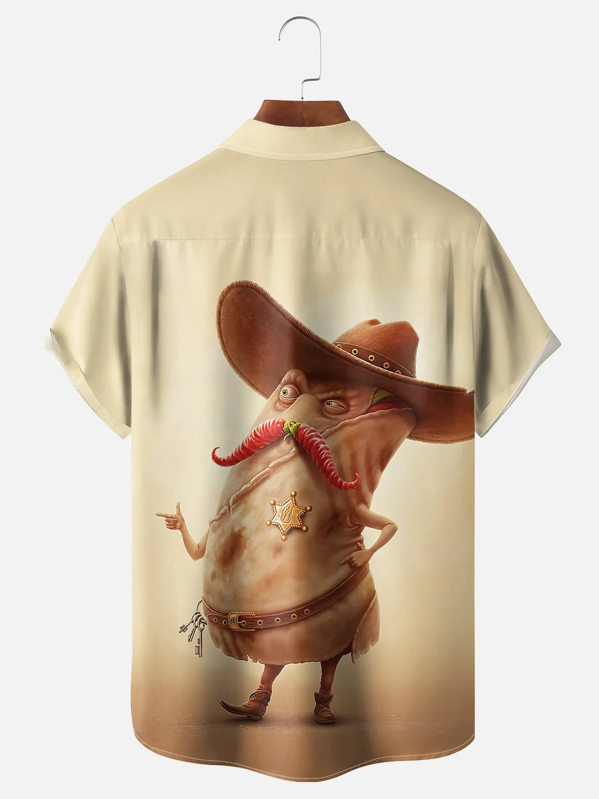 Men's Funny Graphic Short Sleeve Shirt