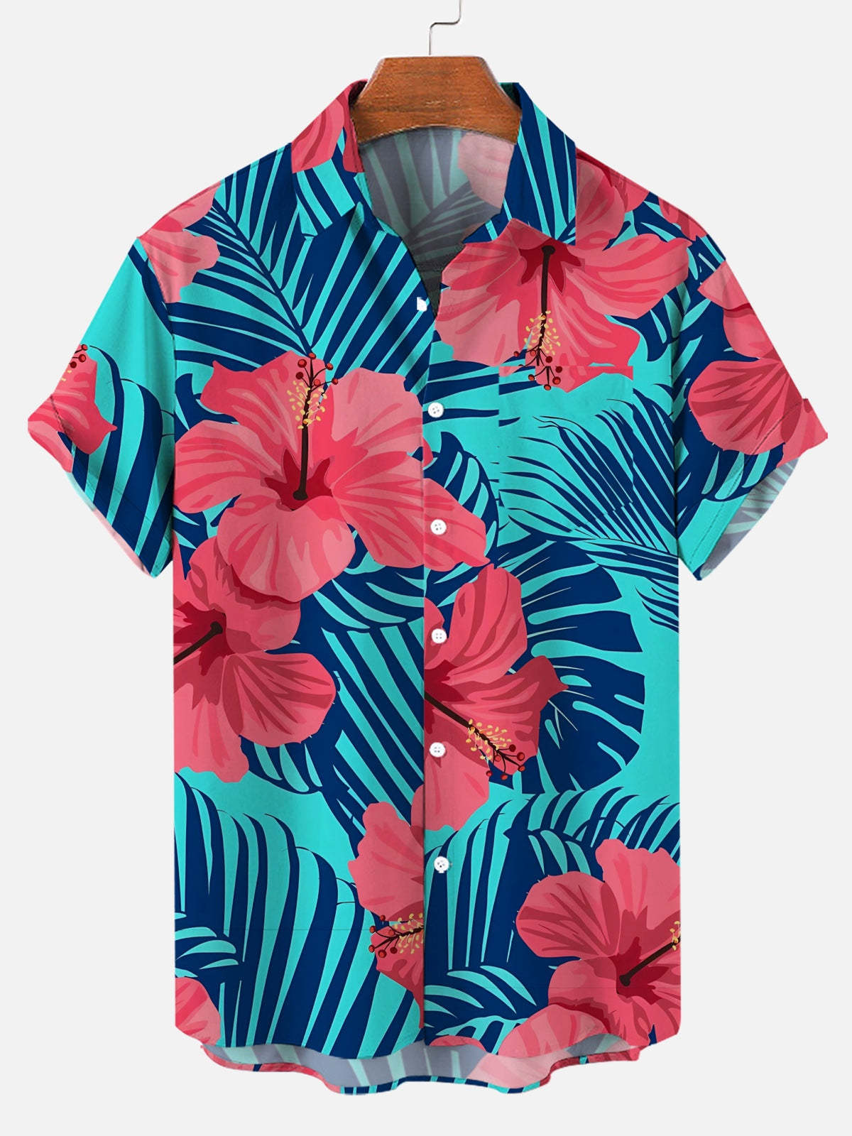 Savoy Tropical Print Shirt