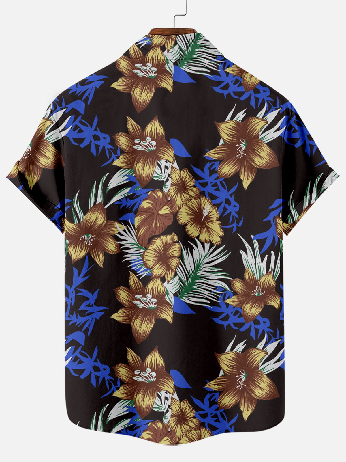 Vespera Tropical Print Shirt