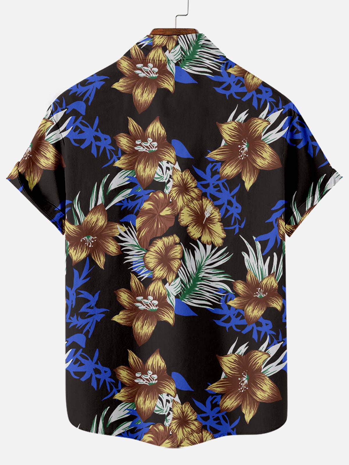 Vespera Tropical Print Shirt