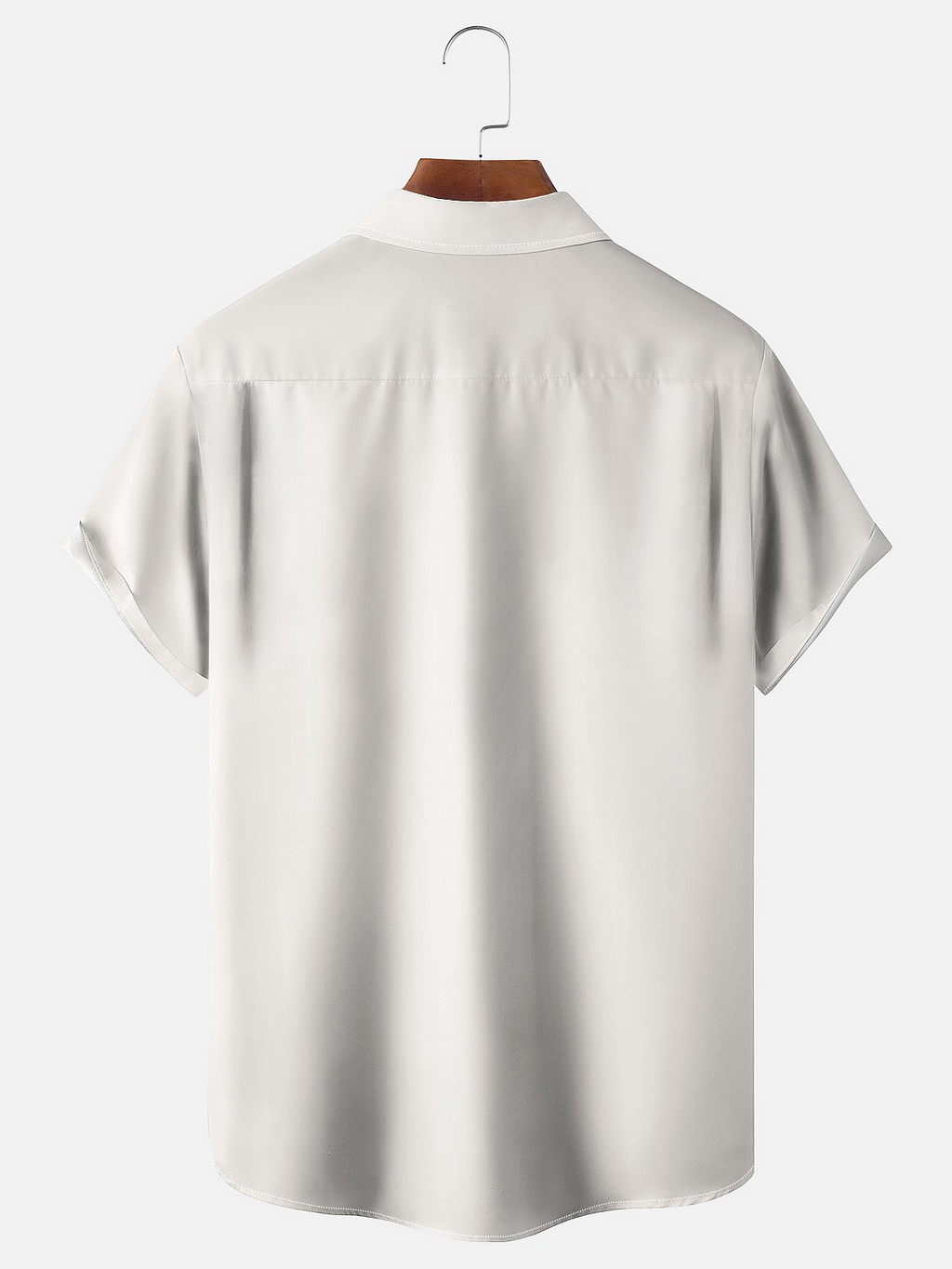 Men's Comfortable Thanksgiving Hot Dog Coke Chips Short Sleeve Shirt