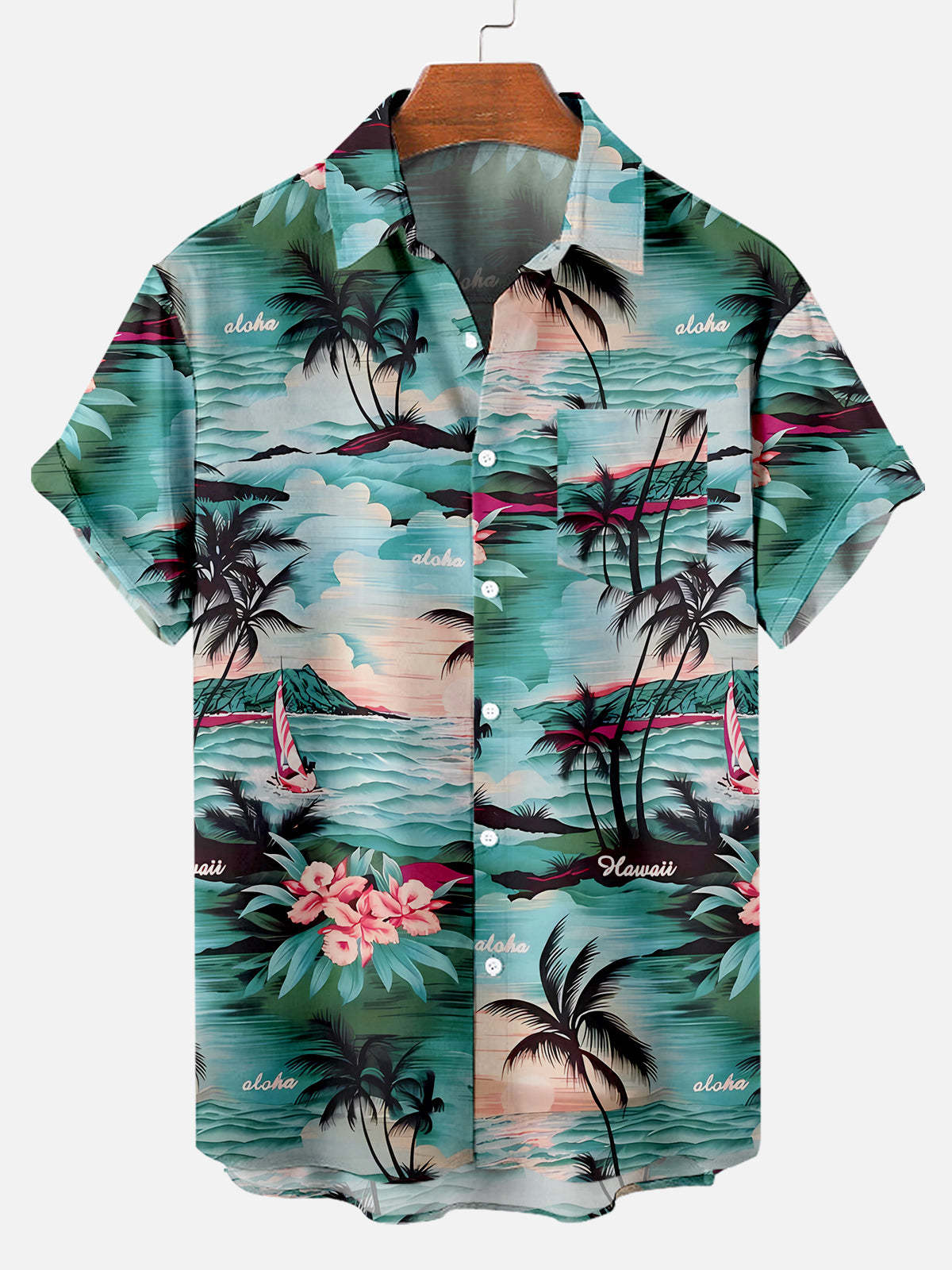 Montebello Seaside Hawaiian Shirt