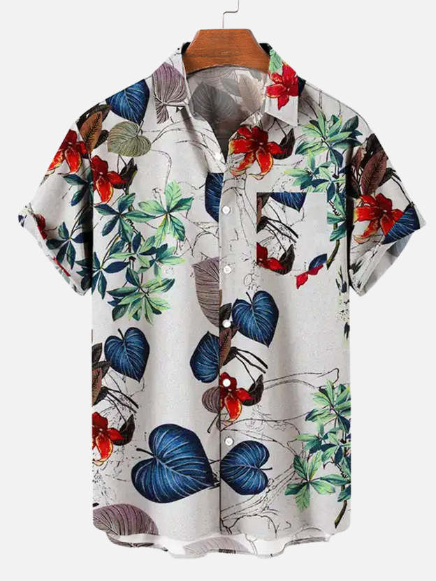 Leonora Tropical Print Shirt