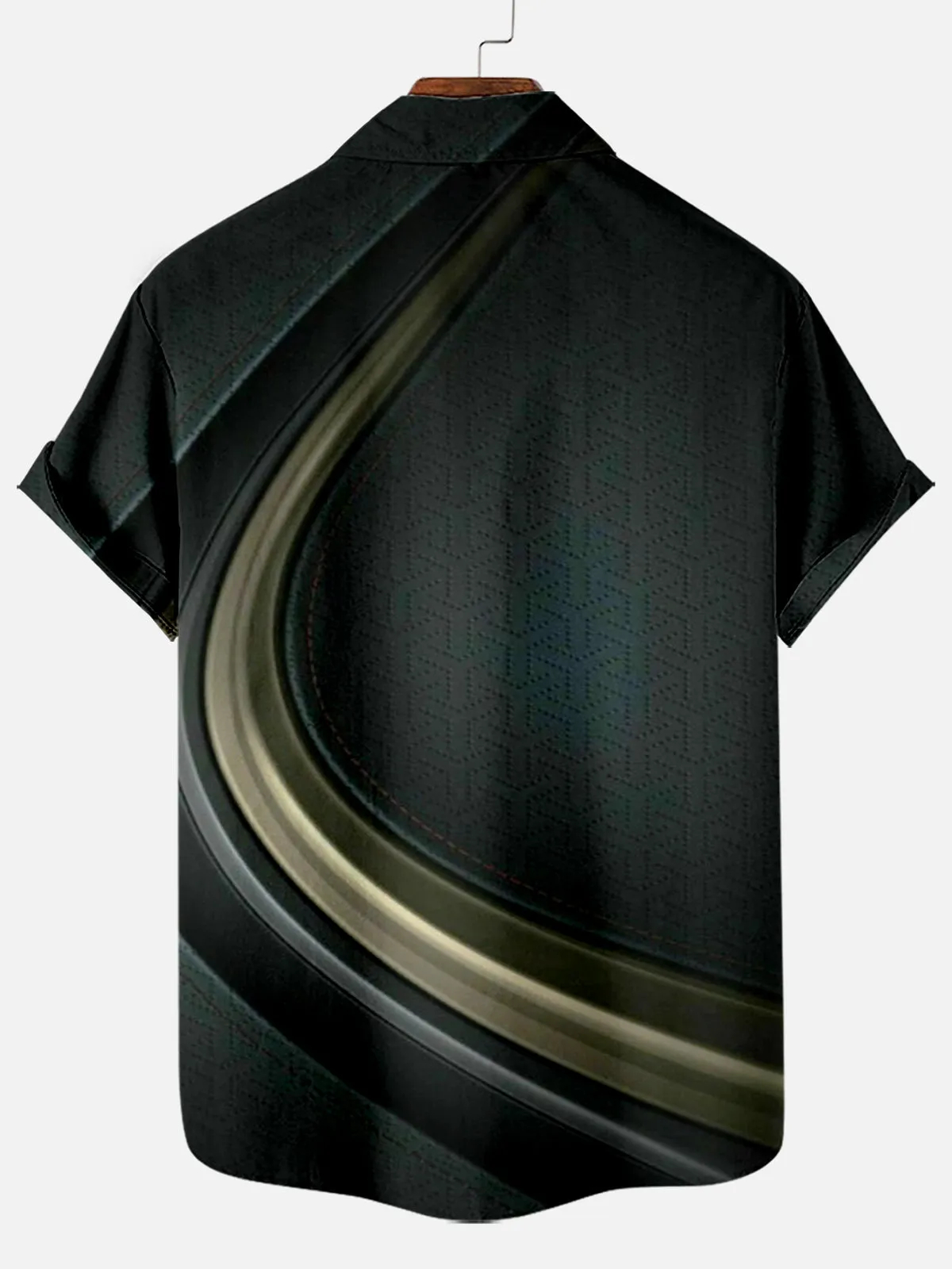 Men's Memorial Day Easter Print Short Sleeve Shirt