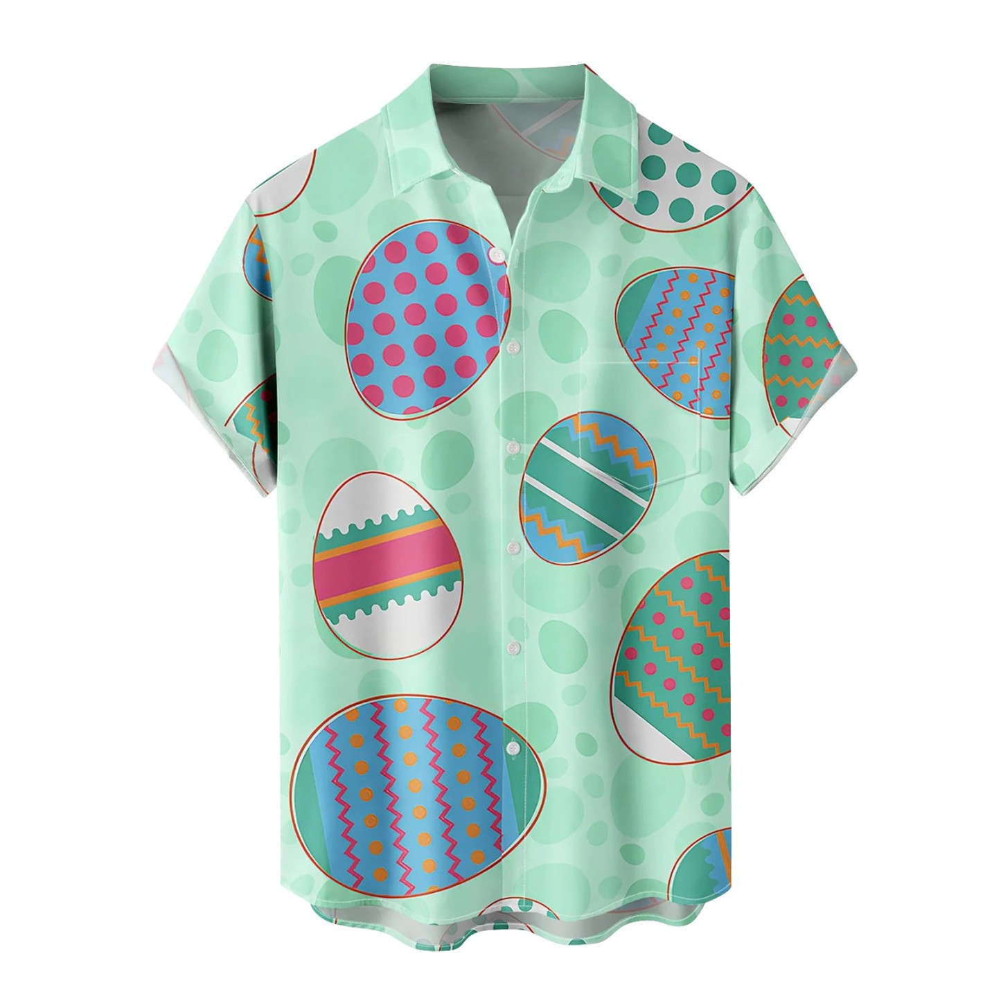 Men's Easter Fun Graphic Short Sleeve Shirt