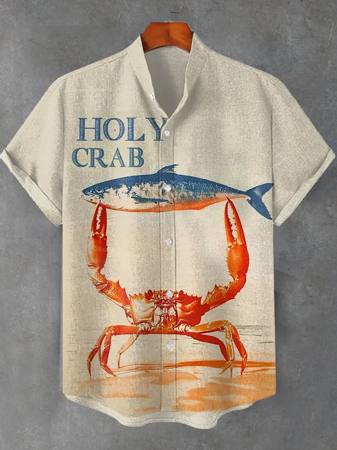 Ocean Creature Graphic Short Sleeve Shirt