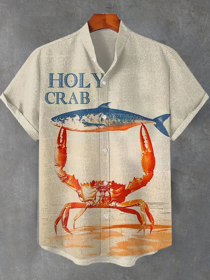 Ocean Creature Graphic Short Sleeve Shirt