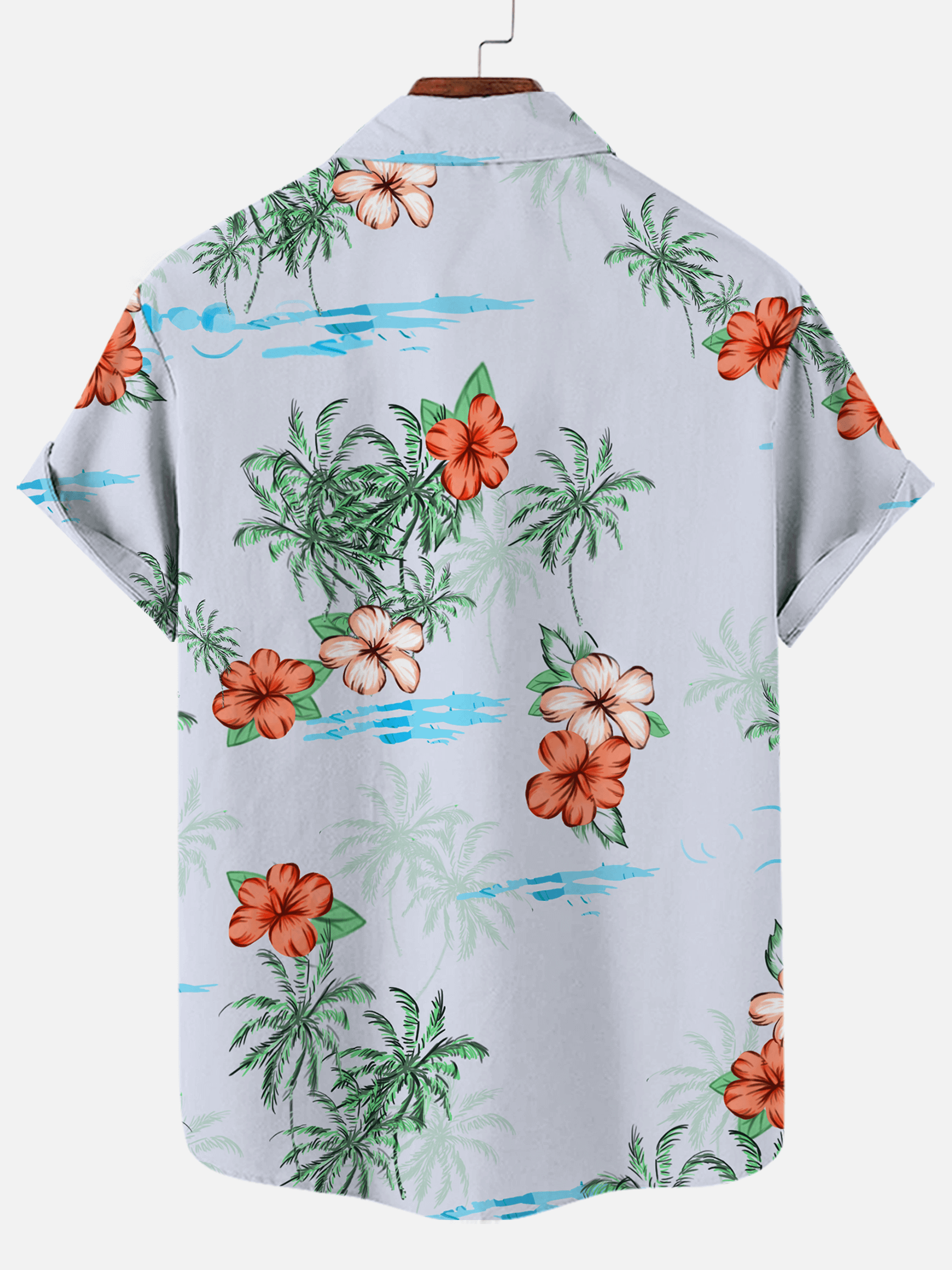 Veridian Tropical Print Shirt