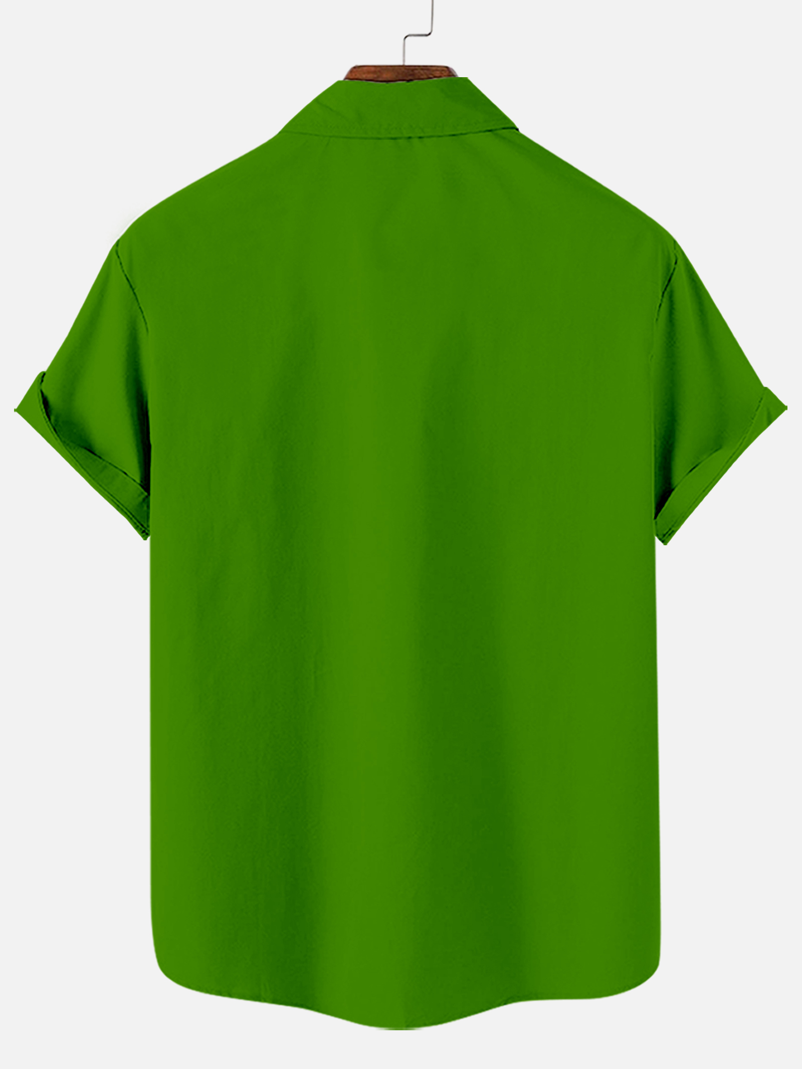 Men's Christmas Creative Design Pattern Short-Sleeved Shirt 0272