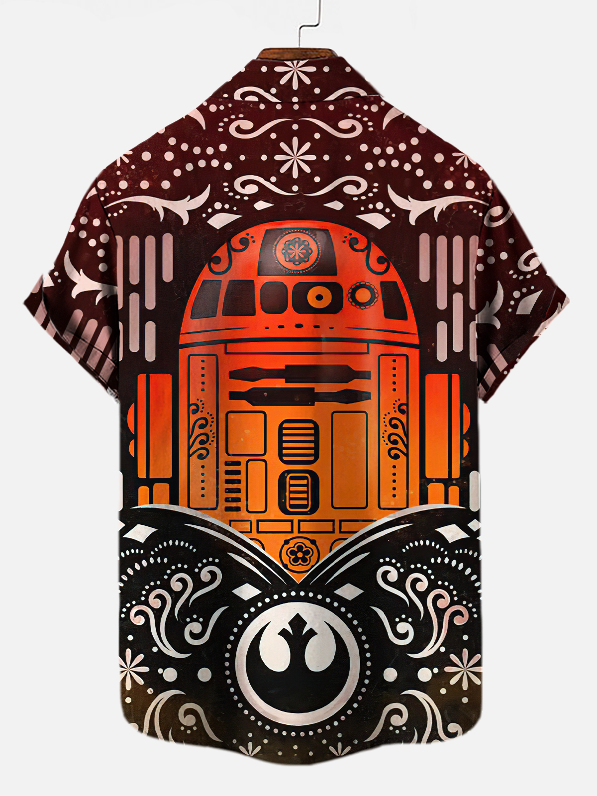 Spacecraft Men's Space War Movie Halloween Short Sleeve Shirt