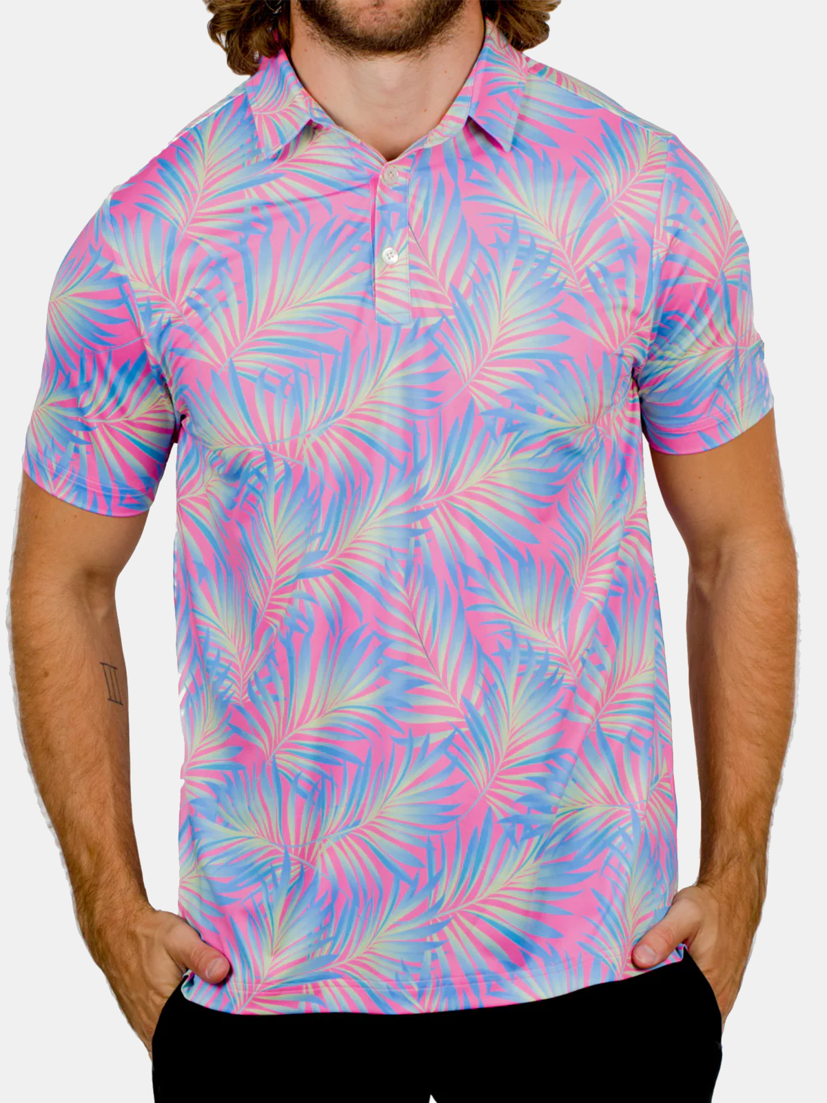 Golf Polo Simple Short Sleeve Lapel POLO Shirt