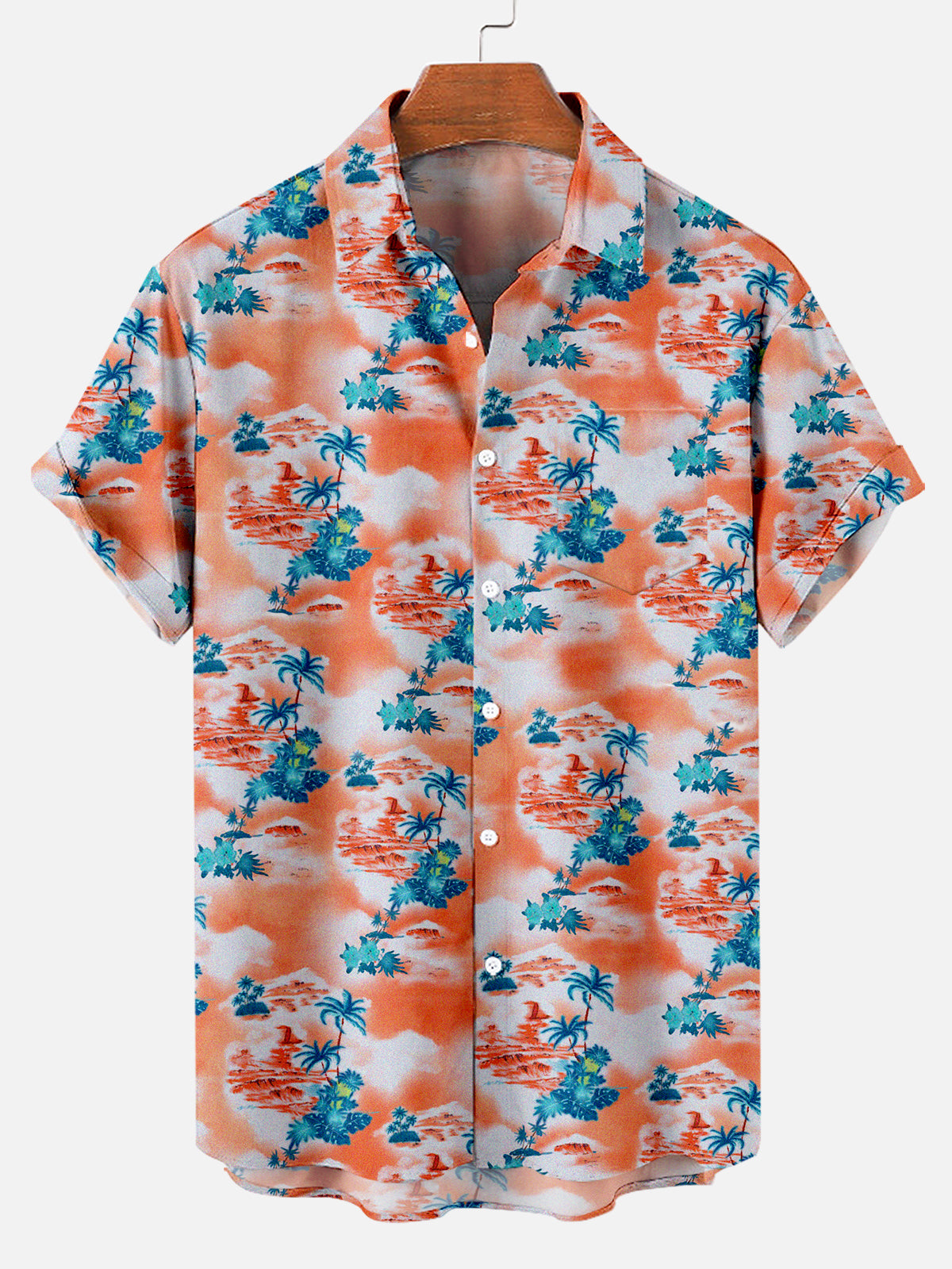 Bellagio Tropical Print Shirt