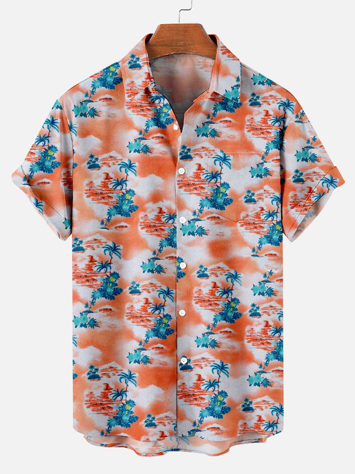 Bellagio Tropical Print Shirt