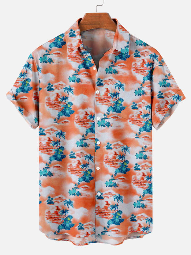 Bellagio Tropical Print Shirt