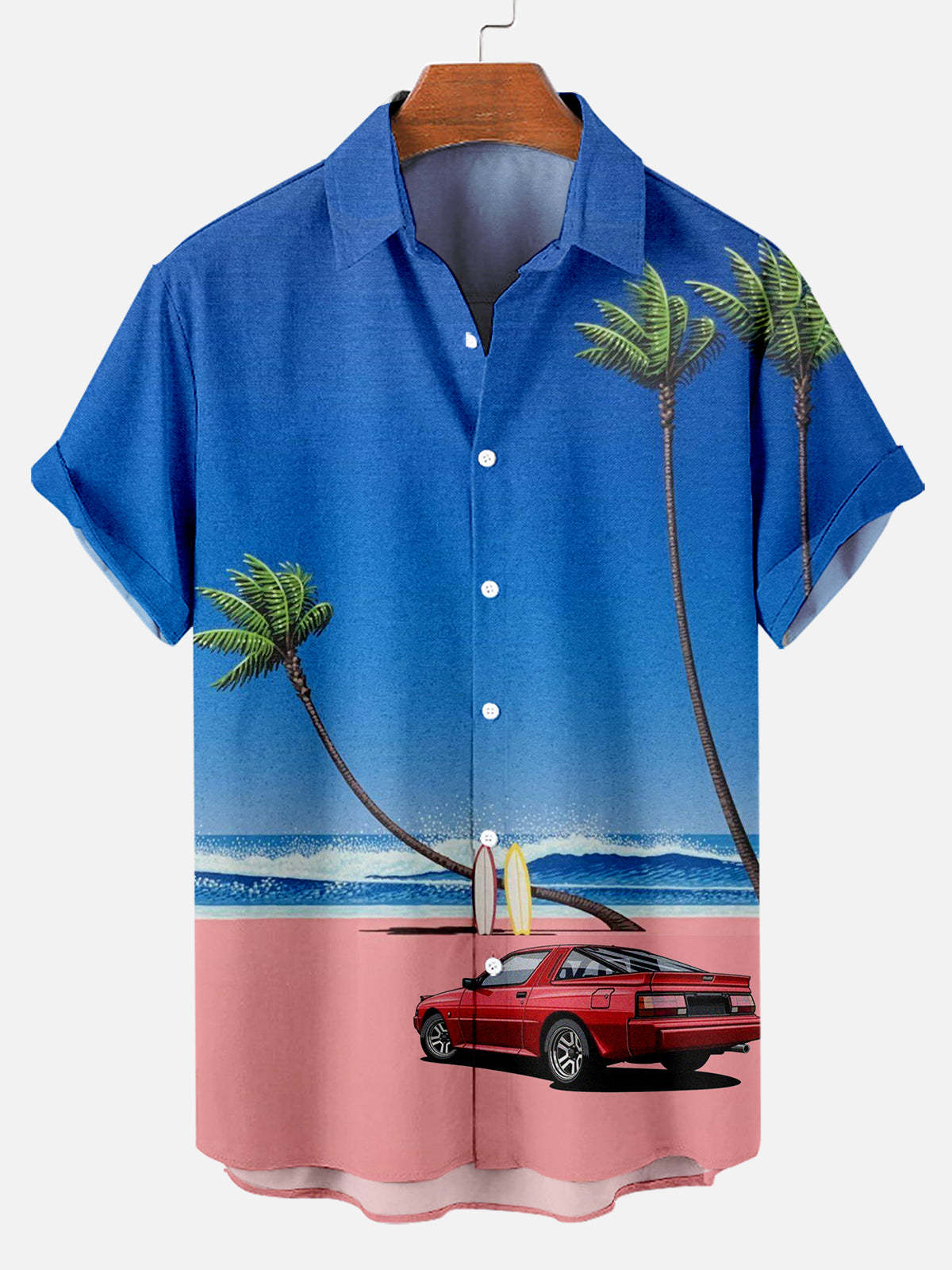 Adrastea Azure Hawaiian Shirt