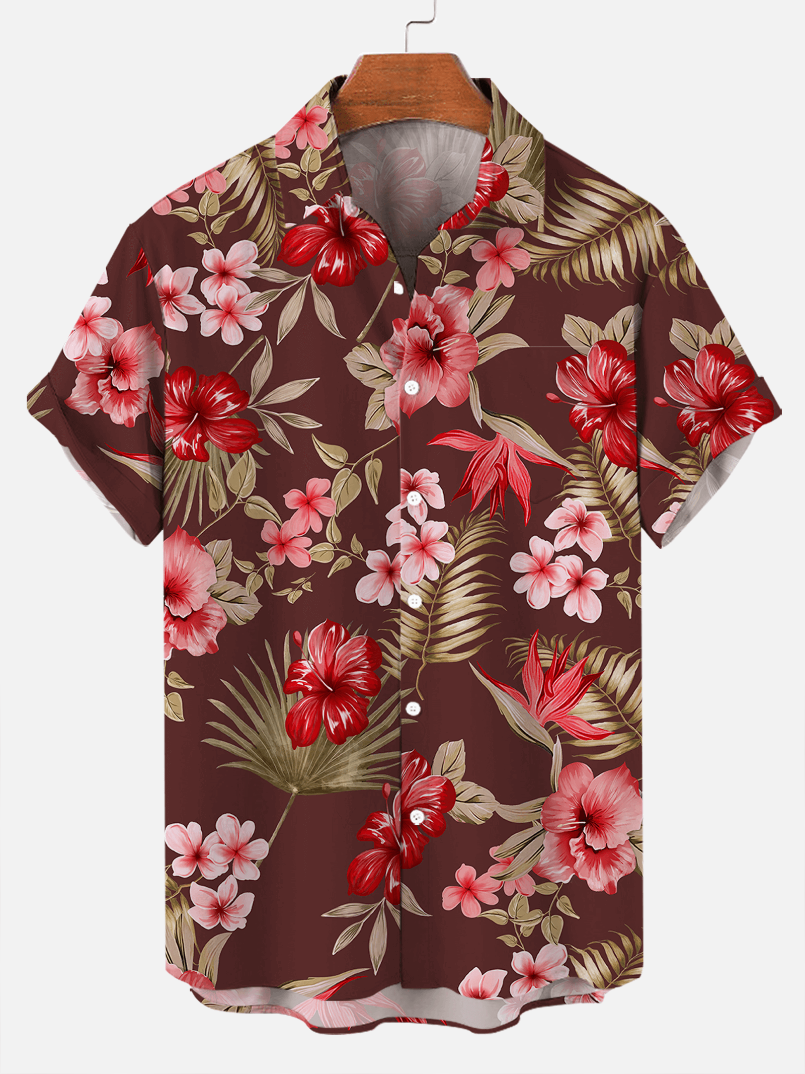 Montebello Tropical Print Shirt