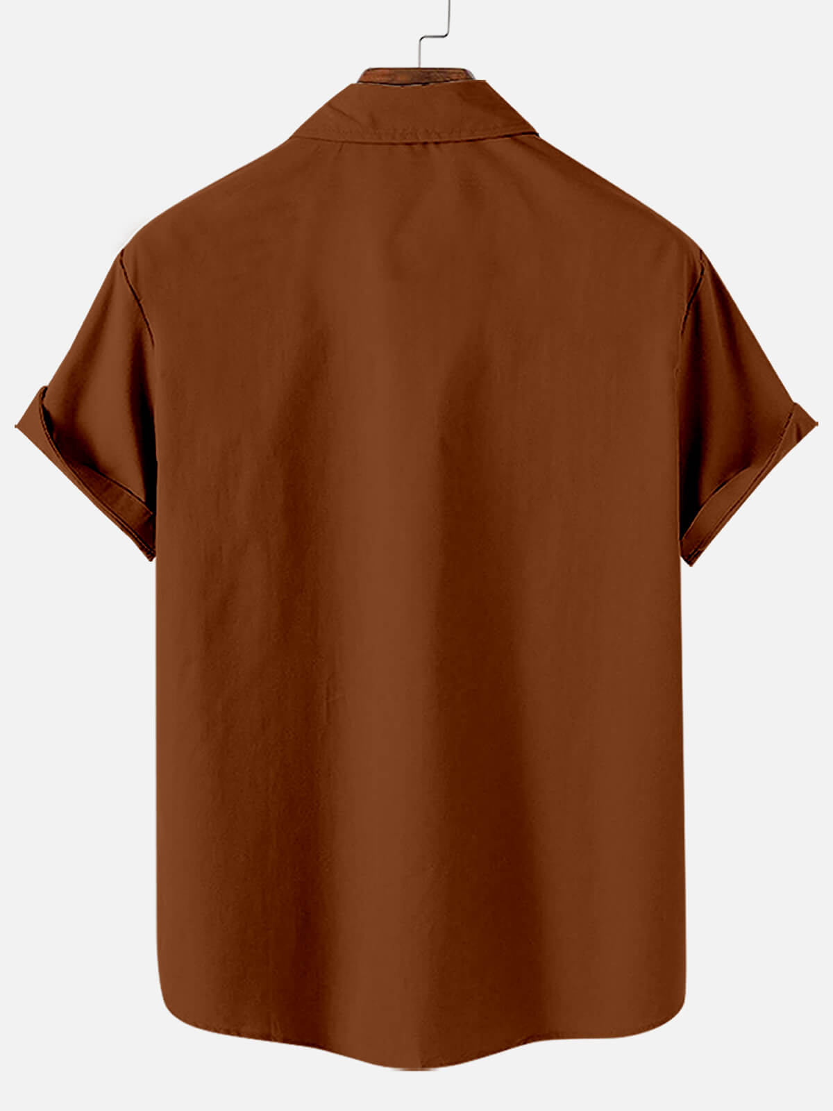 Men's Thanksgiving Turkey Fun Print Short Sleeve Shirt