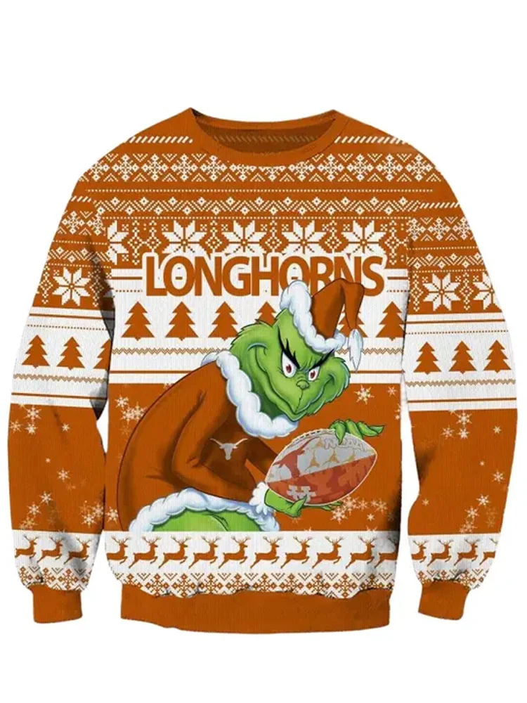 Men's Casual Art Graphic Long Sleeve Sweatshirt