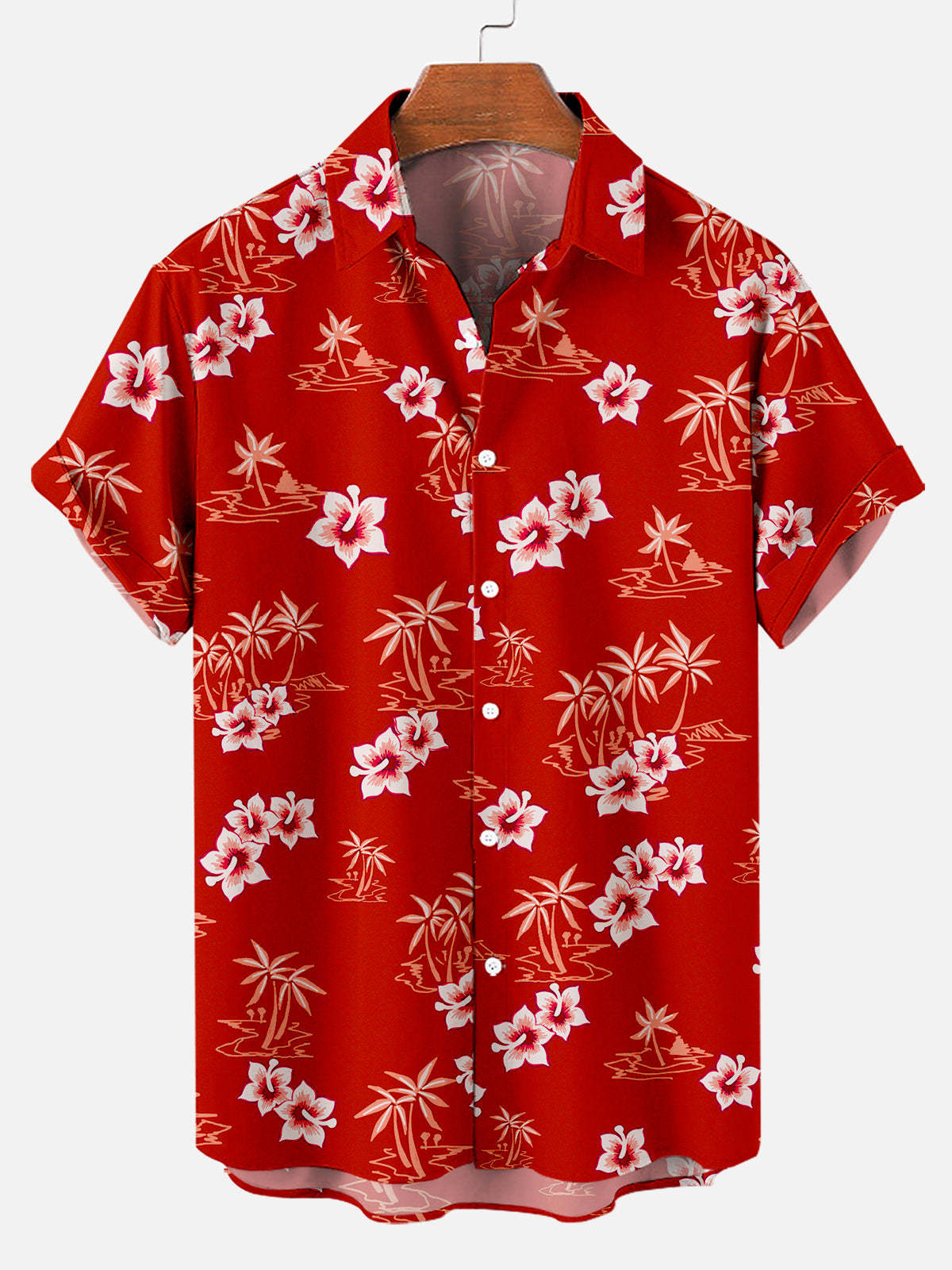 Elara Tropical Print Shirt