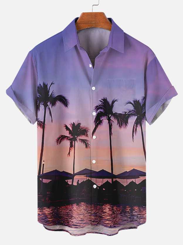 Galadriel Sunset Aloha Shirt