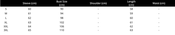 size chart of Men's Chic Strap Tank - ORLVS.com - gay crop tops. gay casual clothes and gay clothes store