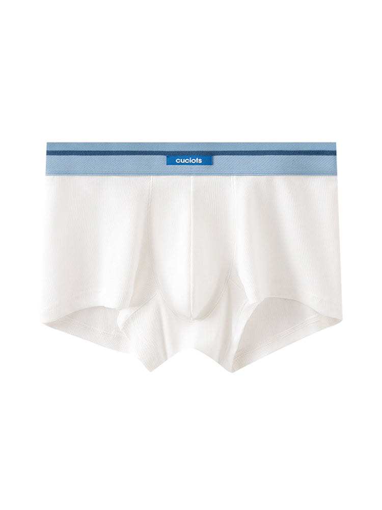 Orlvs-underwear-2 Pack Men's 3D Support Pouch Cotton Breathable Trunks-gay-underwear