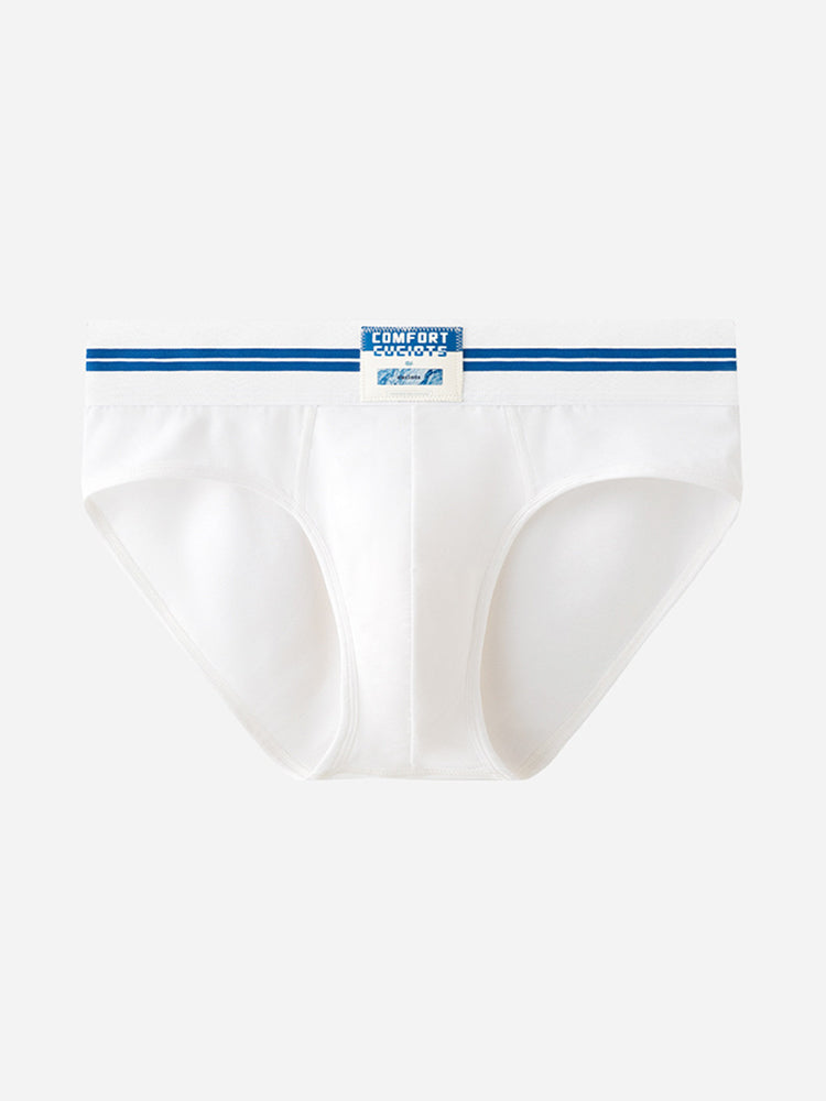 Orlvs-underwear-3 Pack Men's U-Pouch High Elastic Modal Briefs-gay-underwear
