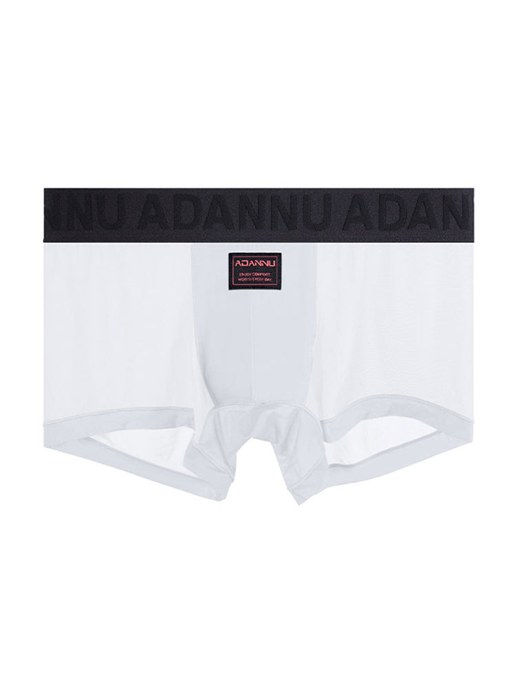 ORLVS Men's 2-Pack Lightweight Trunks with U-Pouch and Mesh Back