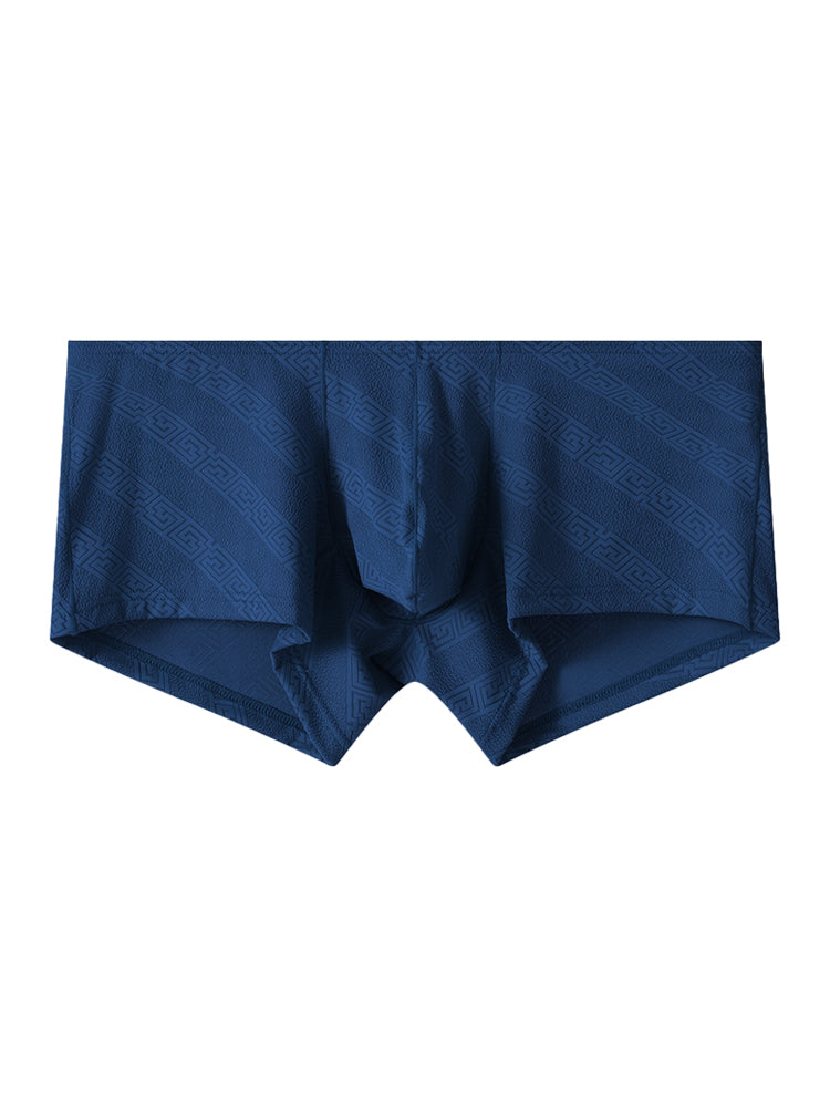 ORLVS Men's 3-Pack Large Pouch Trunks in Mid-Rise Polyamide Blend