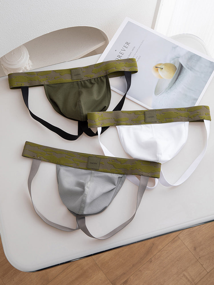 Orlvs-underwear-3 Pack Men's 3D Large Pouch 7A Antibacterial Ultra Soft Jockstraps-gay-underwear