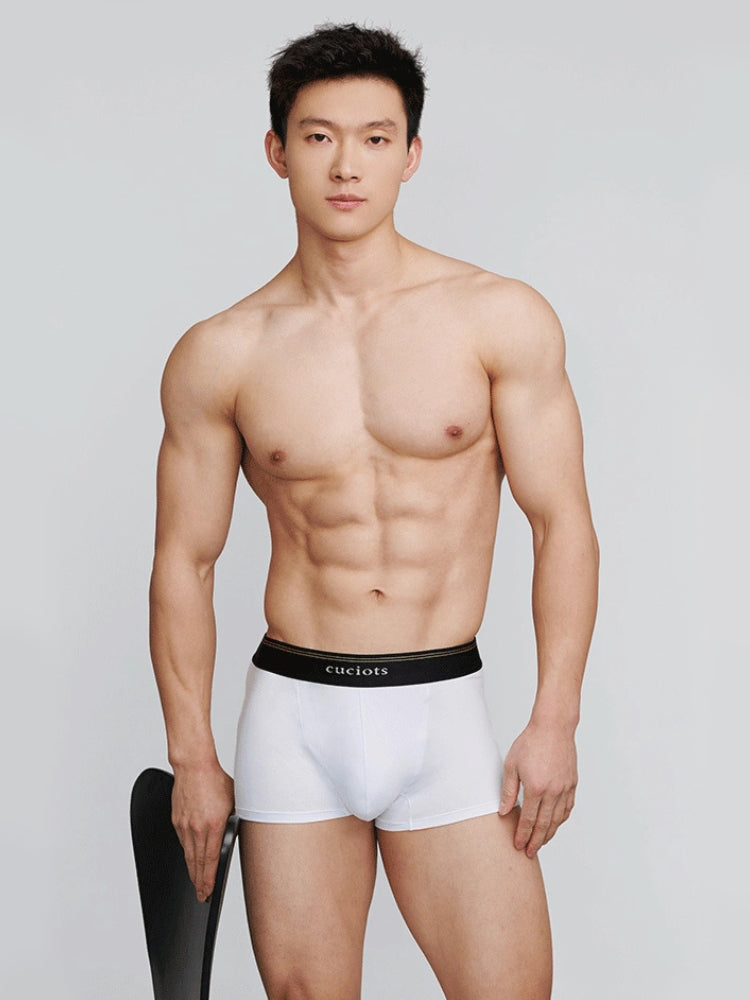 Orlvs-underwear-2 Pack Men's U-Pouch Cotton Moisture Wicking Trunks-gay-underwear