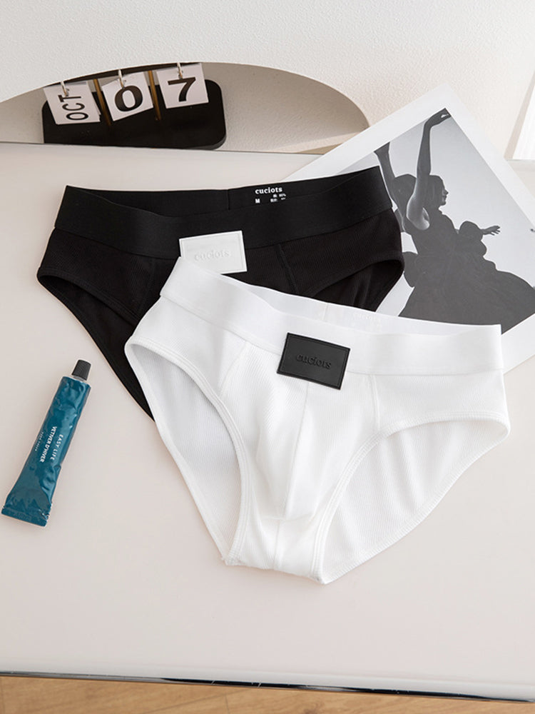 Orlvs-underwear-3 Pack Men's 3D Pouch High Elastic Antibacterial Breathable Cotton Seamless Briefs-gay-underwear