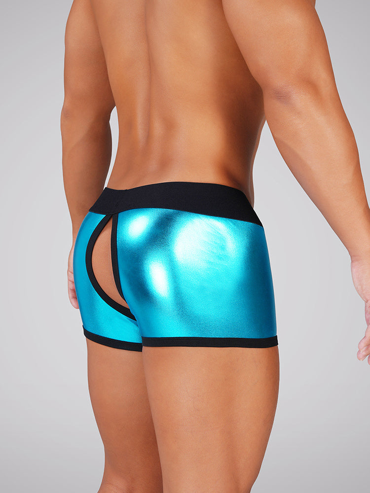 Orlvs-underwear-2 Pack Men's Front & Back Open 3D Pouch Trunks-gay-underwear