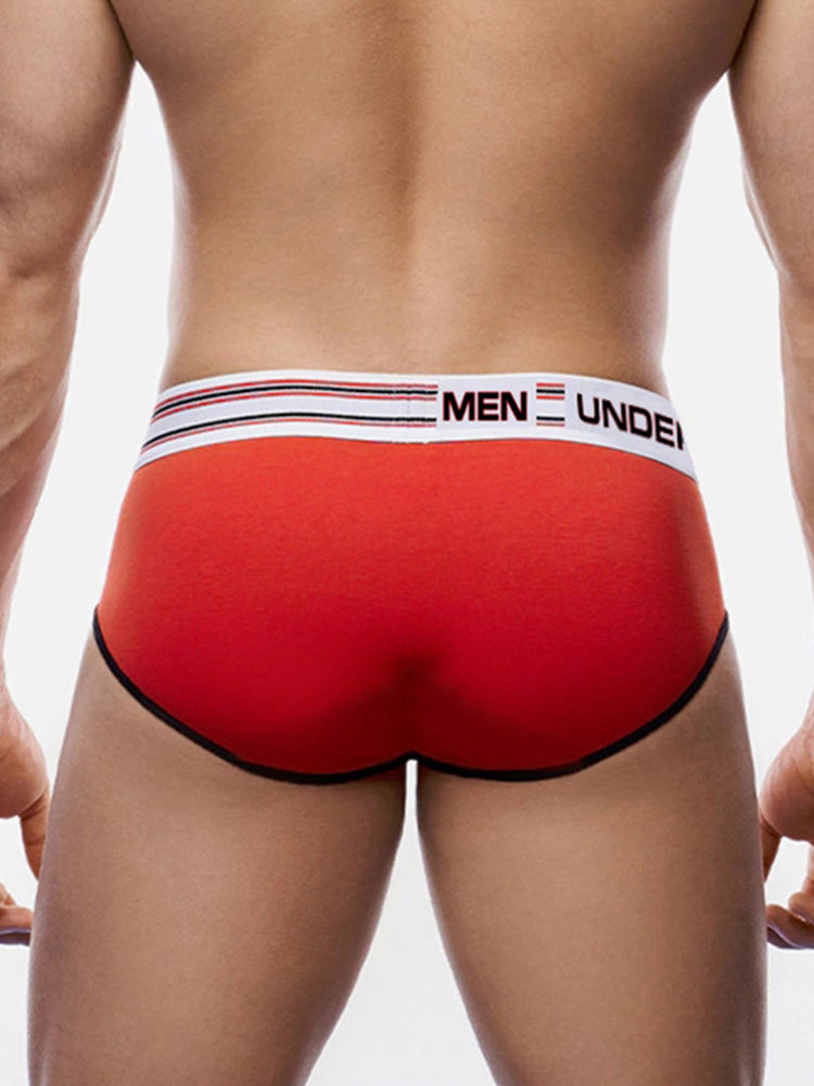ORLVS UNDERWEARMen's Spliced Color Support Pouch Briefs| GAY UNDERWEAR