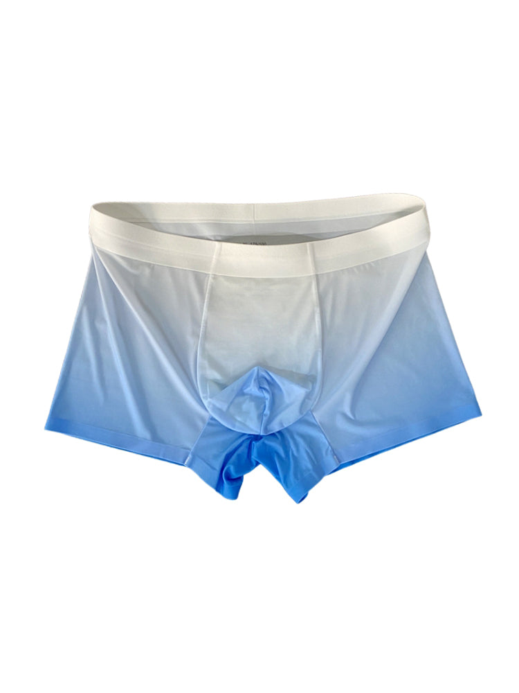 Orlvs-underwear-2 Pack Men's Ultra Thin Ice Silk Breathable Gradient Trunks-gay-underwear