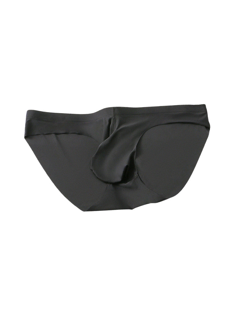 Orlvs-underwear-4 Pack Men's U-Pouch Ultra Thin Ice Silk Seamless Breathable Bikinis-gay-underwear