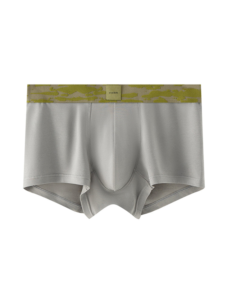 Orlvs-underwear-3 Pack Men's Modal 7A Antibacterial Moisture Wicking Quick Dry U-Pouch Trunks-gay-underwear