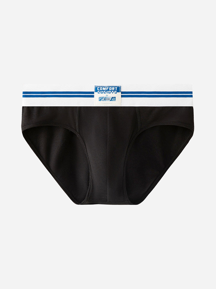 Orlvs-underwear-3 Pack Men's U-Pouch High Elastic Modal Briefs-gay-underwear