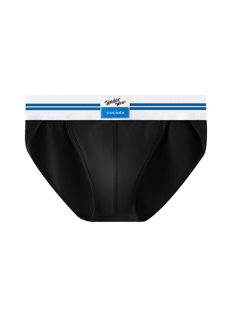 Orlvs-underwear-3 Pack Men's U-Cut 3D Large Pouch High Elastic Briefs-gay-underwear