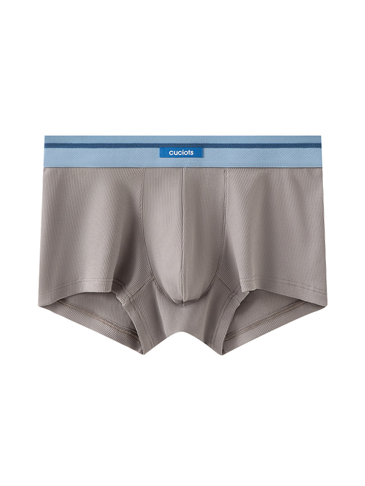 Orlvs-underwear-2 Pack Men's 3D Support Pouch Cotton Breathable Trunks-gay-underwear