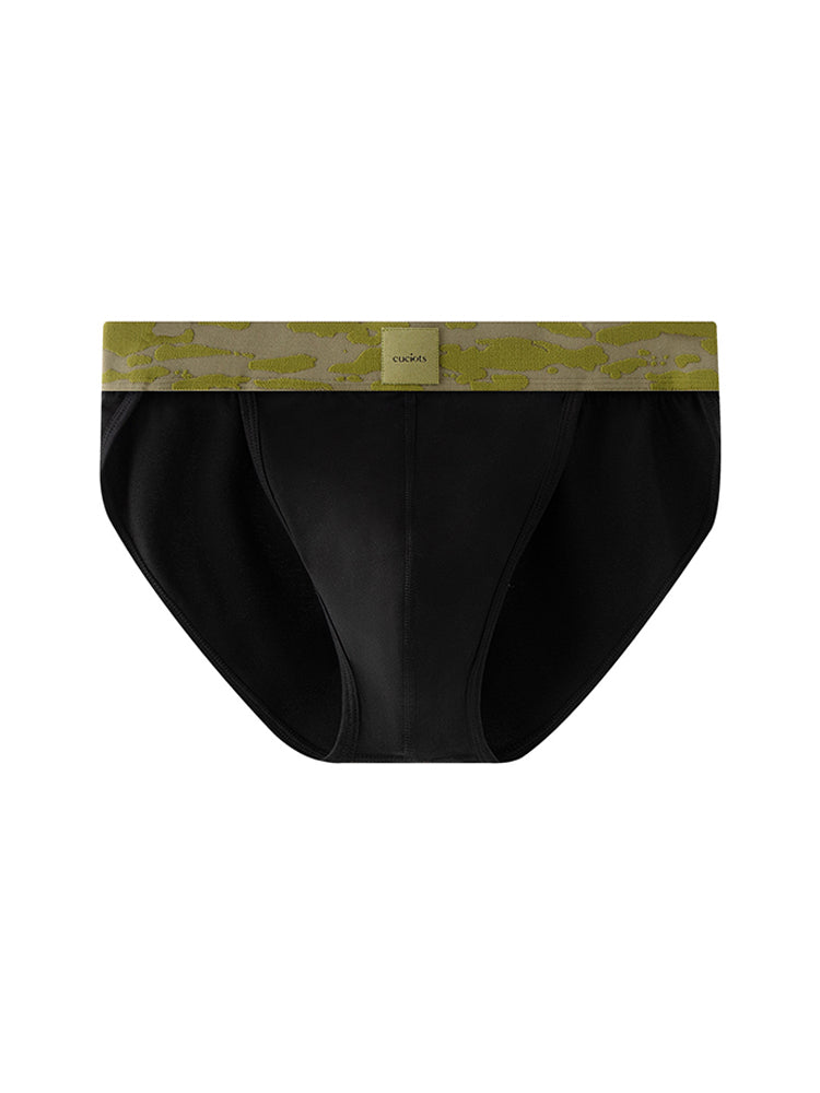 Orlvs-underwear-3 Pack Men's Modal Breathable Double Pouch High Cut Briefs-gay-underwear