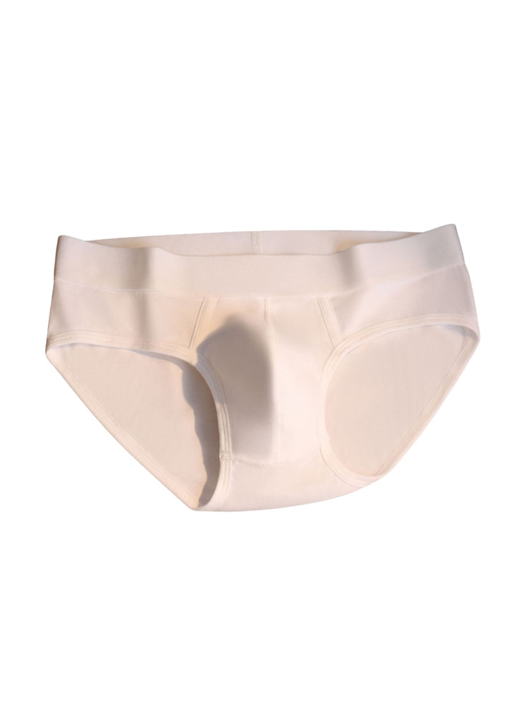 Orlvs-underwear-3 Pack Men's Cotton Breathable Large Pouch Double Layer Briefs-gay-underwear