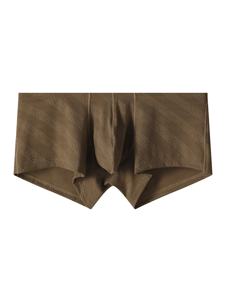 ORLVS Men's 3-Pack Large Pouch Trunks in Mid-Rise Polyamide Blend