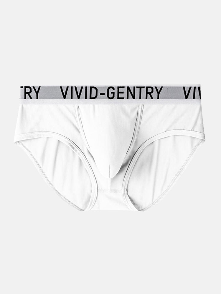 ORLVS Men's 3-Pack Mesh Pouch Briefs with Molded Design