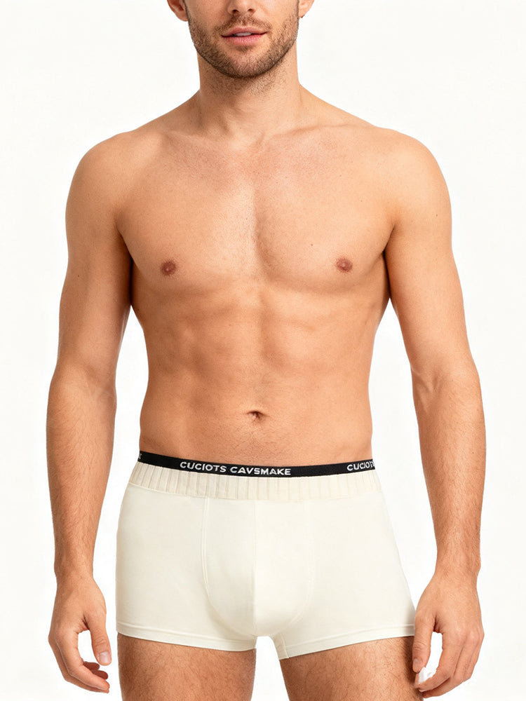 ORLVS Men's 2-Pack Cotton Pouch Trunks with Large Pouch Design