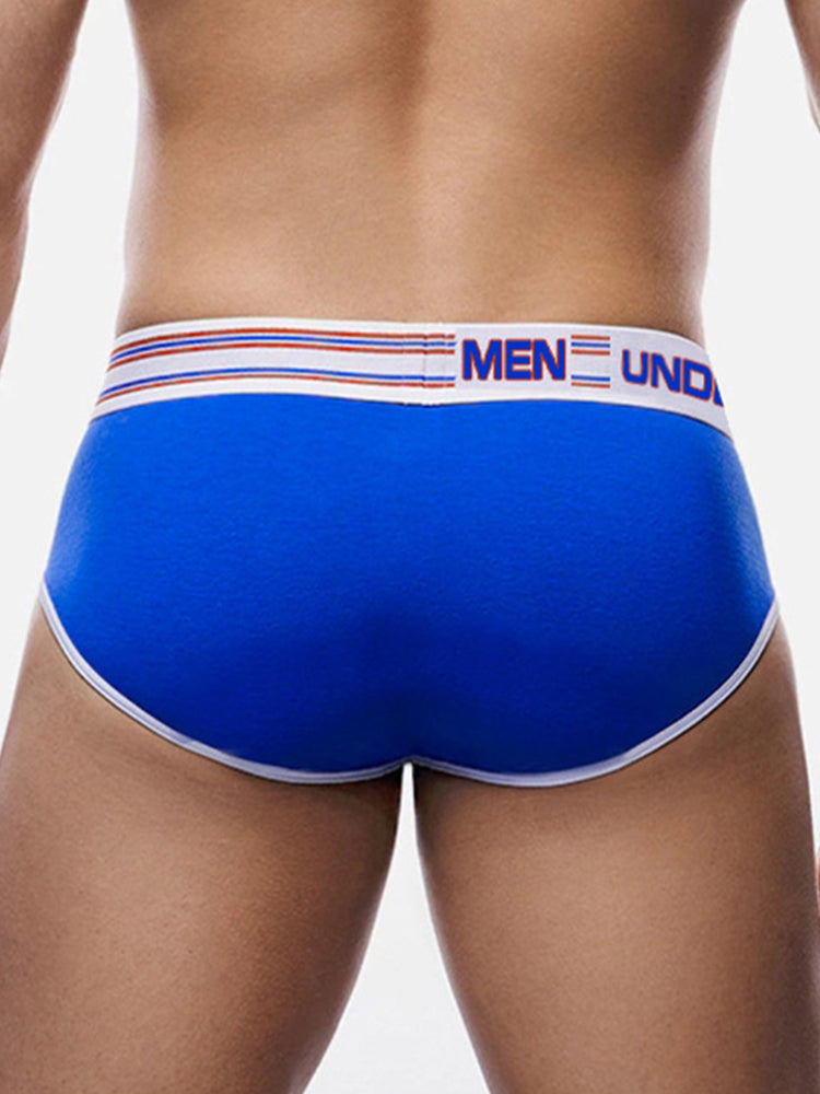 ORLVS UNDERWEARMen's Spliced Color Support Pouch Briefs| GAY UNDERWEAR