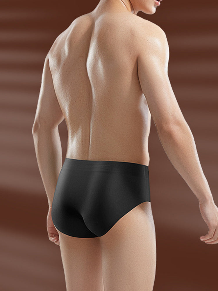 Orlvs-underwear-3 Pack Men's 3D Contoured Pouch Cool Seamless Briefs-gay-underwear