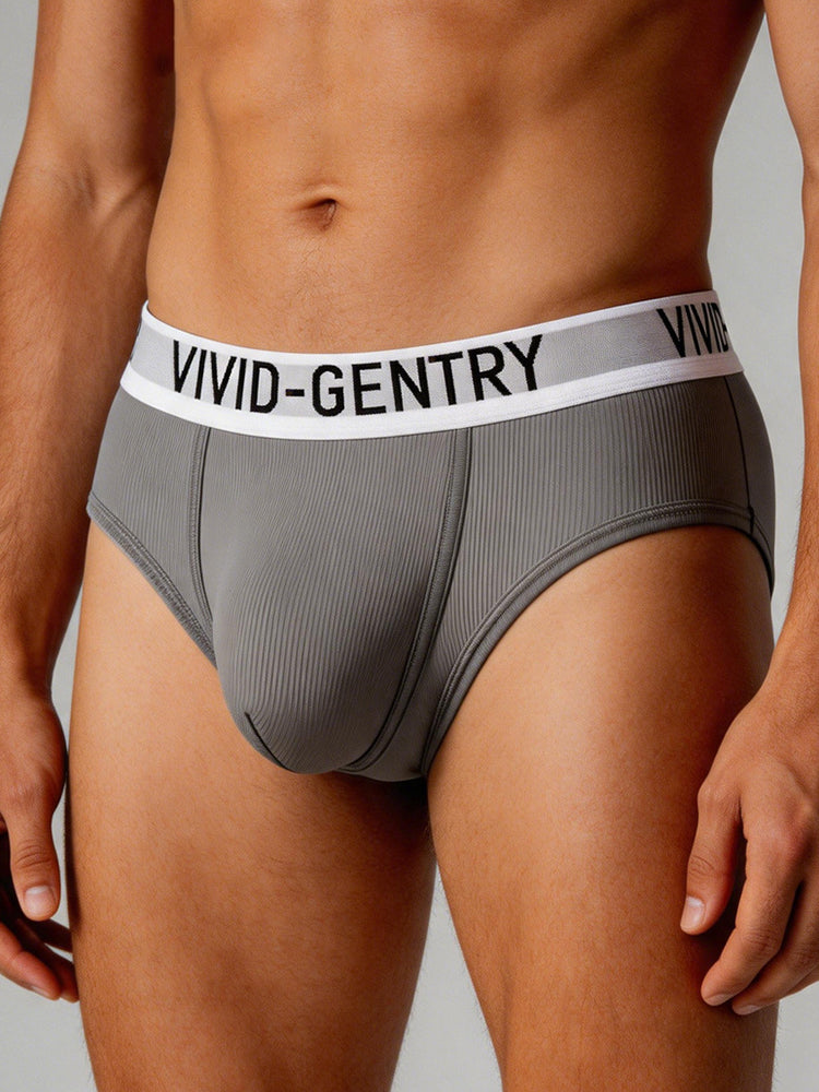 ORLVS Men's 3-Pack Mesh Pouch Briefs with Molded Design